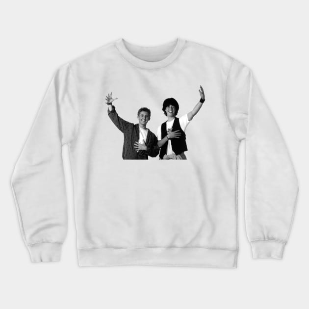 Bill and Ted Crewneck Sweatshirt by dowtij